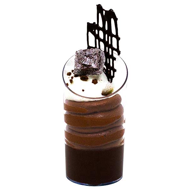 Mini Serving Cups Round Mini Dessert Cup Chocolate Mousse
