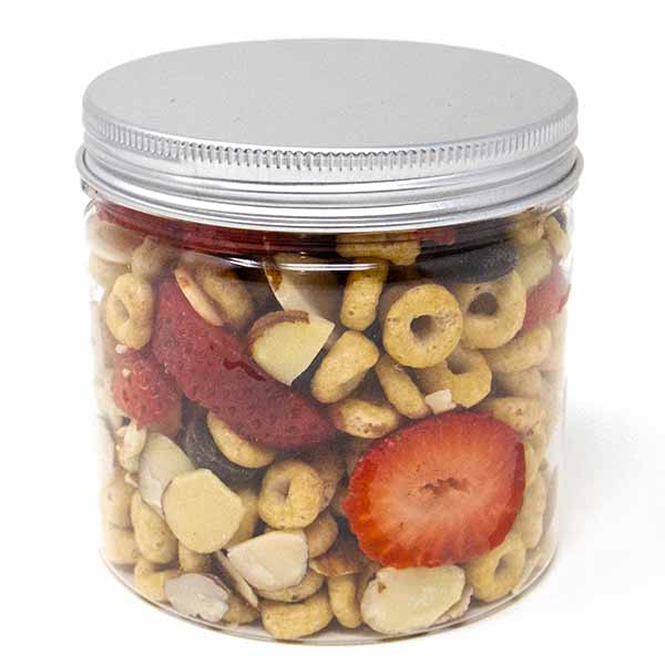 13.5 oz. mason jar with aluminum lid