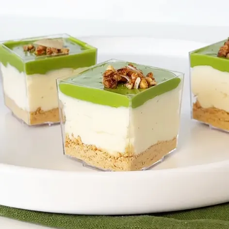 mini square dessert cups for bakers
