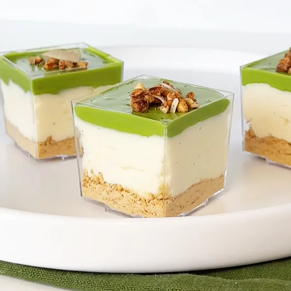 mini square dessert cups for bakers