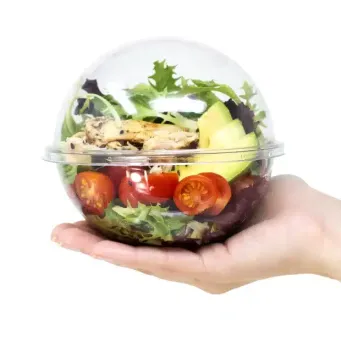 large takeout container for salads